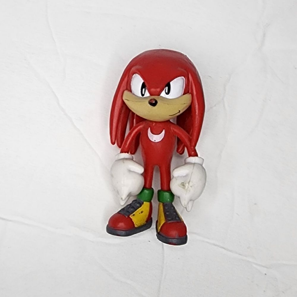 1999 ReSaurus Sonic Knuckles Action Figure Sonic Adventure Toy RARE Authentic